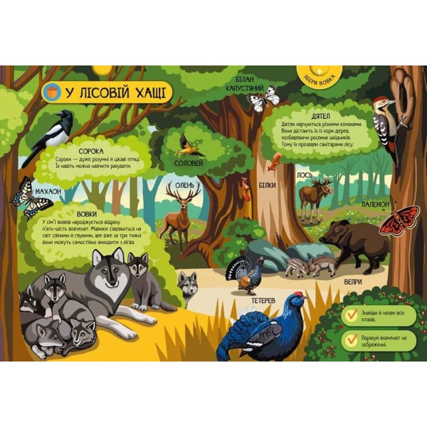 Велика ігрова енциклопедія. Тварини лісу