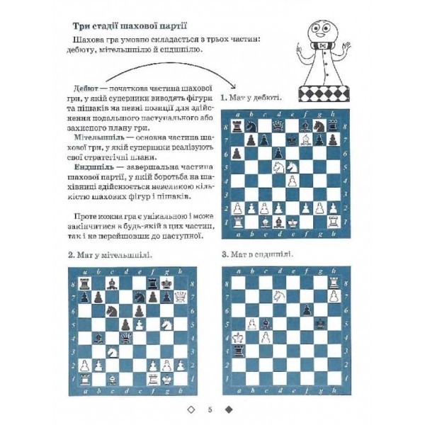 Шахи для дітей. ІІ рівень