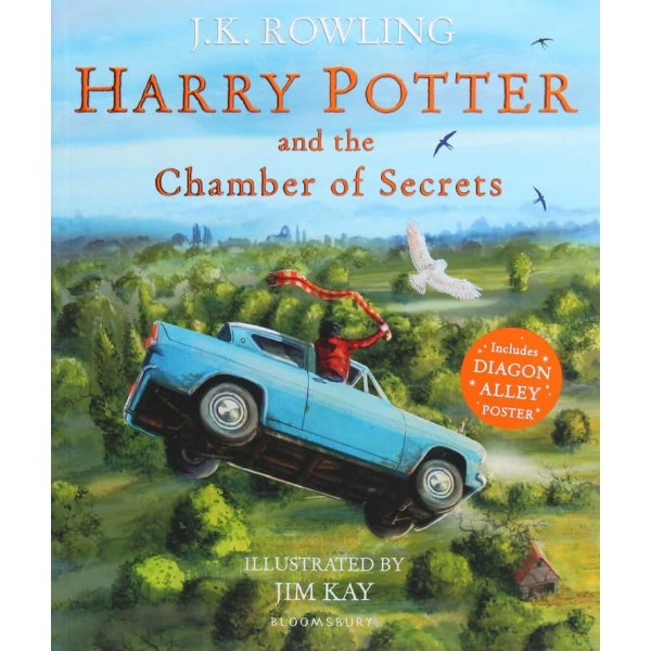 Harry Potter and the Chamber of Secrets. Illustrated Edition | Гаррі Поттер і таємна кімната (ілюстроване видання англійською мовою) ОРИГІНАЛ. UK, London