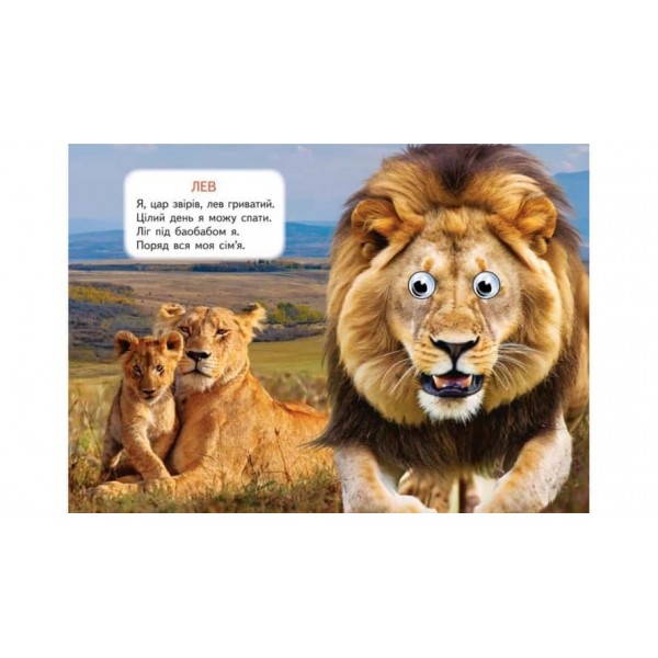 Дикі тварини. Знайомимо малечу з навколишнім світом