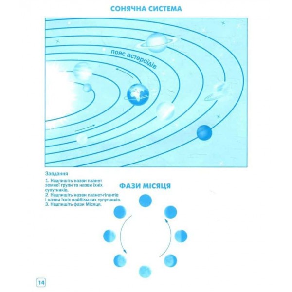НУШ. Контурні карти. Пізнаємо природу. 6 клас