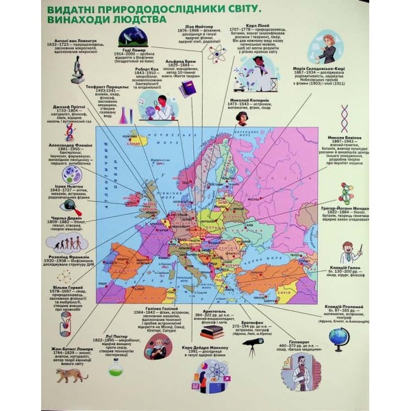 НУШ. 6 клас. Атлас. Пізнаємо природу