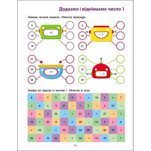 Предметний збірник. Додавання, віднімання