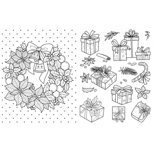 Велика книга розмальовок. Різдво