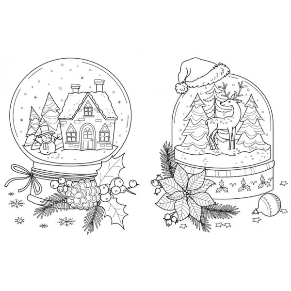 Велика книга розмальовок. Різдво