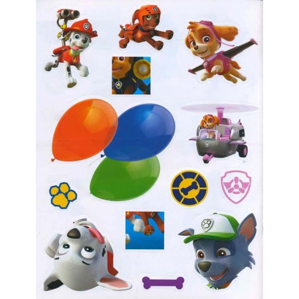 Безстрашні щенята. Не проГАВ наліпки. Щенячий Патруль