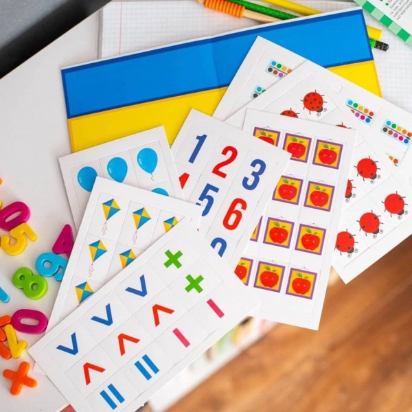 Роздавальний матеріал з математики