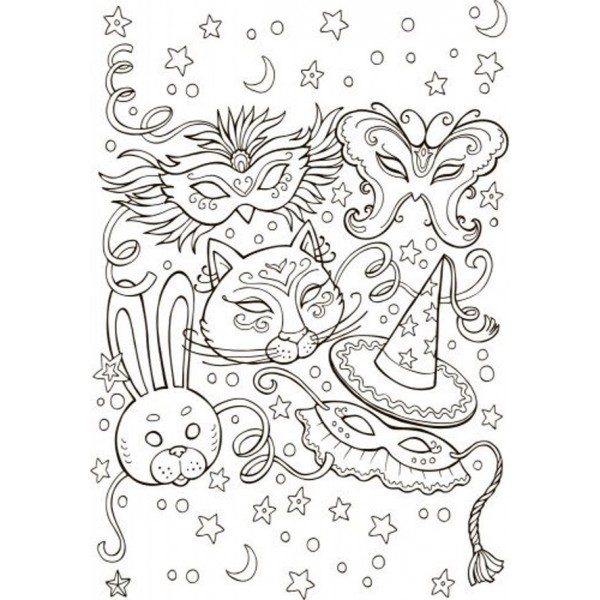 Велика книга розмальовок. Для дівчаток (російською мовою)