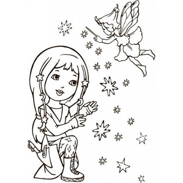 Велика книга розмальовок. Для дівчаток (російською мовою)