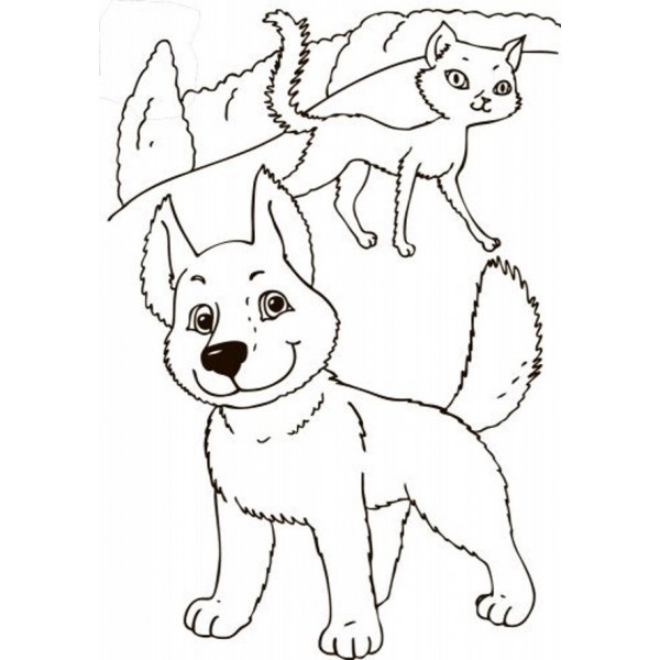 Велика книга розмальовок. Казки (російською мовою)