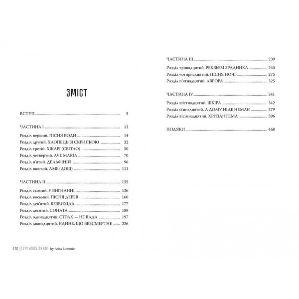 П’ятдесят слів для дощу