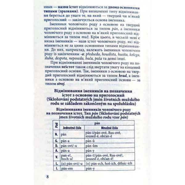 Граматика чеської мови