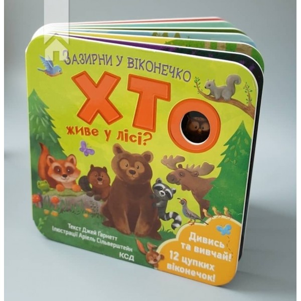 Хто живе у лісі? Зазирни у віконечко