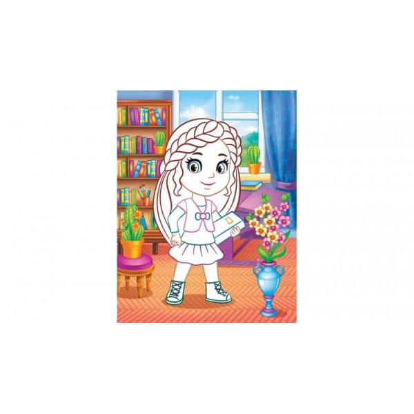 Аплікації дівчаткам. Анастасія