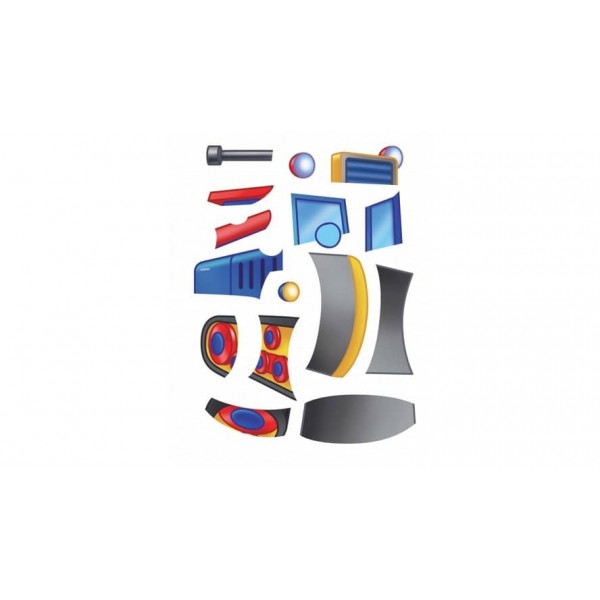 Аплікації. Машинки. Бігфут