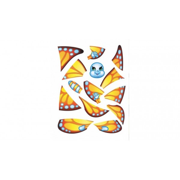 Аплікації малюкам. Лисичка