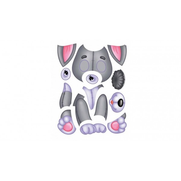 Аплікації малюкам. Лисичка