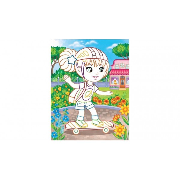 Аплікації дівчаткам. Поліна