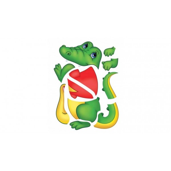 Аплікації. Улюблені звірята. Тигр