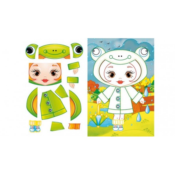 Аплікації для малюків. Євгенія