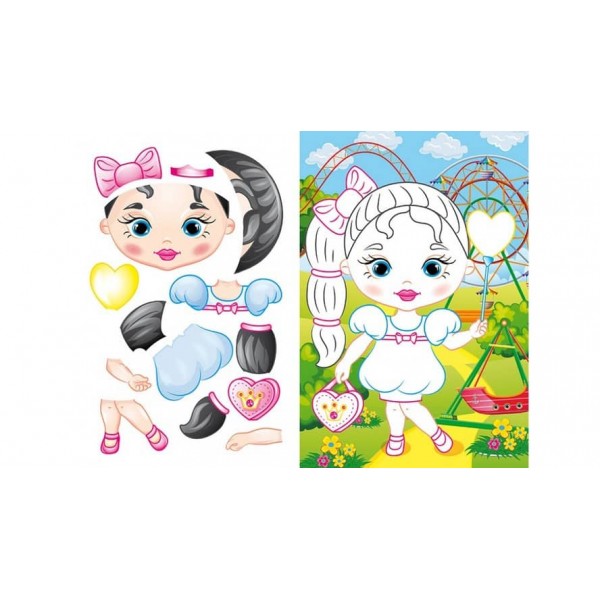 Аплікації для малюків. Ізабелла