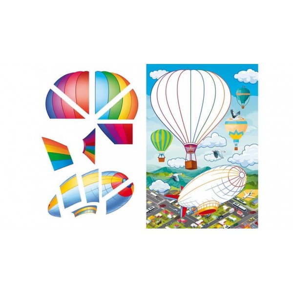 Аплікації для малюків. Мотоцикл