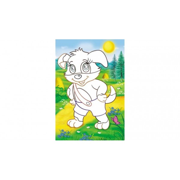 Аплікації для малюків. Потяги