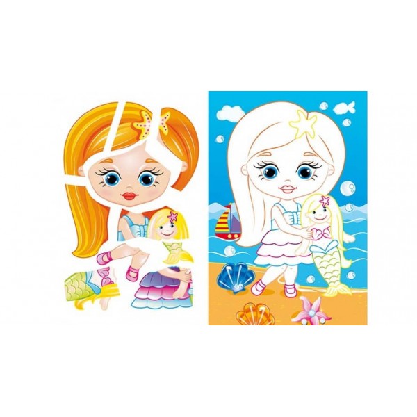 Аплікації для малюків. Софія