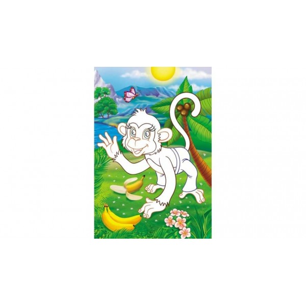 Аплікації для малюків. Тигр