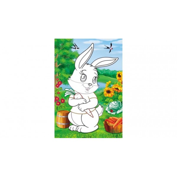 Аплікації для малюків. Вовк