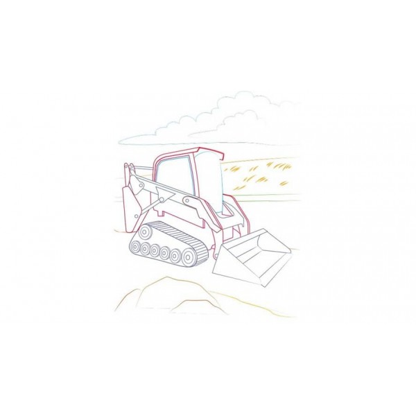 Розмальовка для хлопчиків. Вантажівка