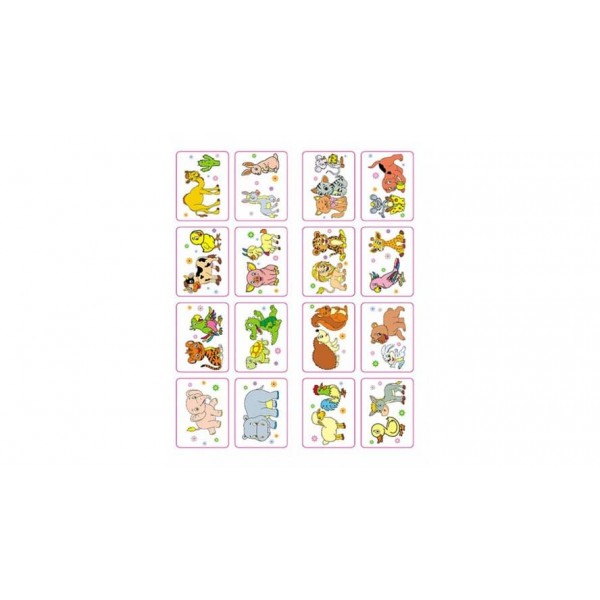 Розмальовка «Милі звірятка». Жираф. Наклейка-зразок