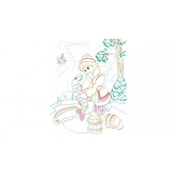 Чарівні казки. Розмальовка для хлопчиків і дівчаток