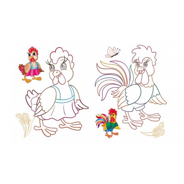 Малюкам. Розмальовка для хлопчиків і дівчаток. Поросятко