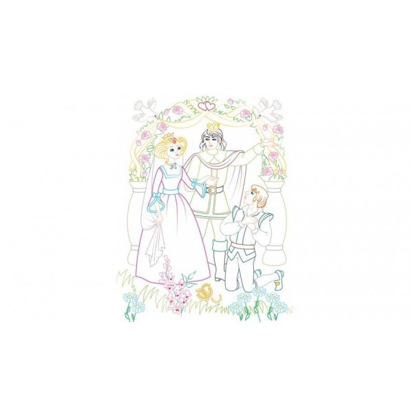 Улюблені казки. Розмальовка для хлопчиків і дівчаток