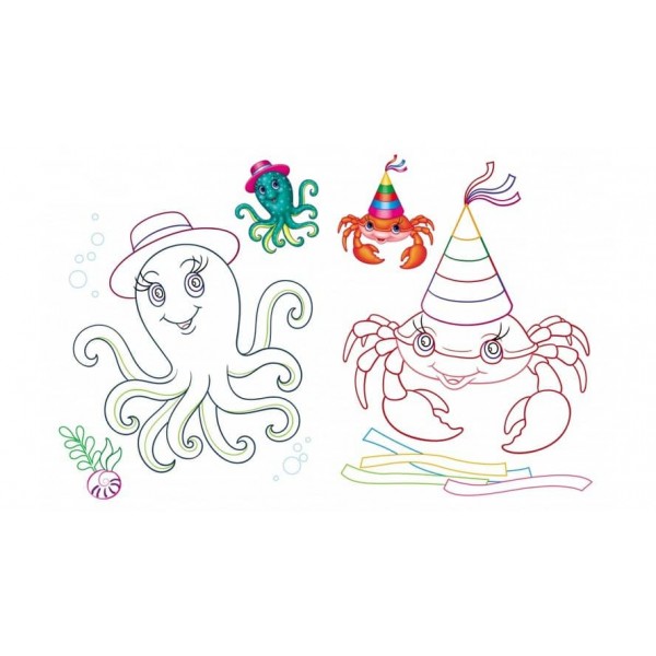 Малюкам. Розмальовка для хлопчиків і дівчаток. Зайчики