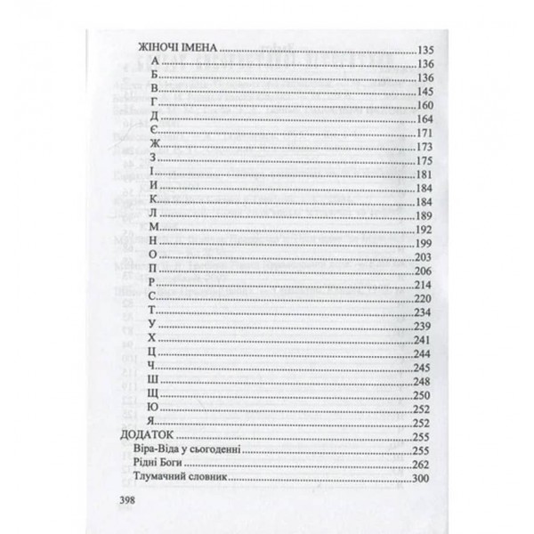 Іменослов. Слав'янські імена та назви