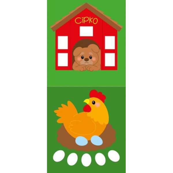 Мозаїка з наліпок. Українські казки (українською мовою)