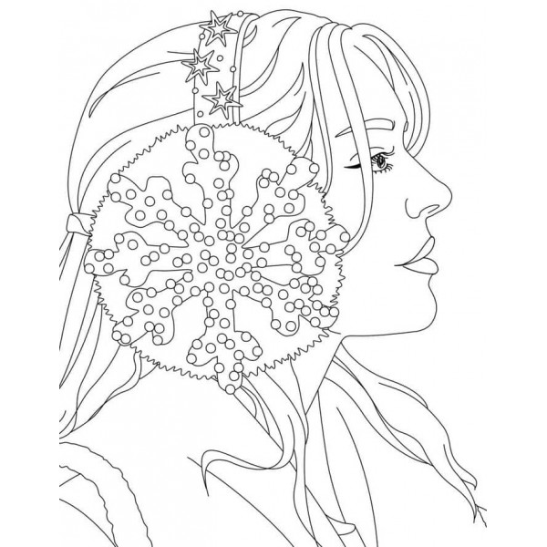 Розмальовки ЖОРЖ. #GIRLS#FASHION#CHRISTMAS