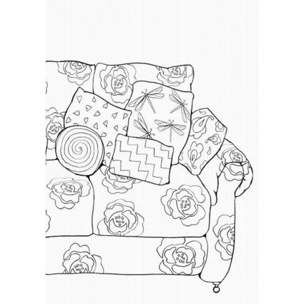 Розмальовки ЖОРЖ. Затишна домівка