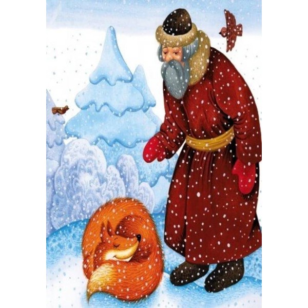 Лисичка і вовк. Маленькі казки (російською мовою)