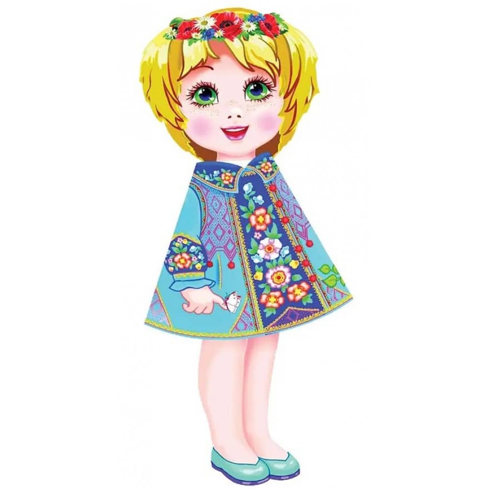 Лялька Софійка (блакитне пальто)