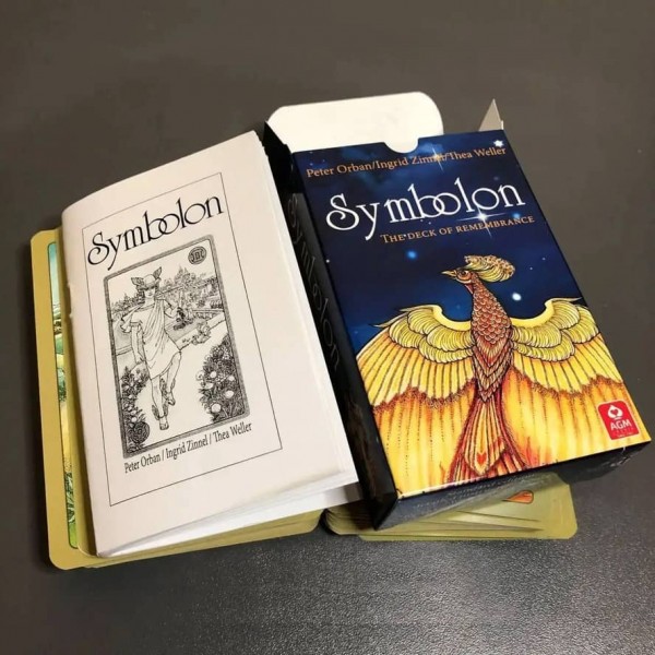 Комплект «Таро Сімболон (Symbolon)»: 78 карт + книга-керівництво
