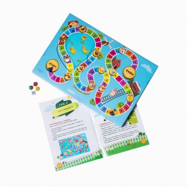 Тварини на фермі. Розроблено на основі методу Монтессорі (українською мовою)