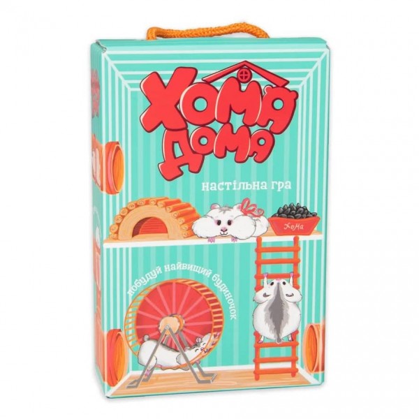 Настільна Гра Strateg «Хома дома» (розважальна для дітей)