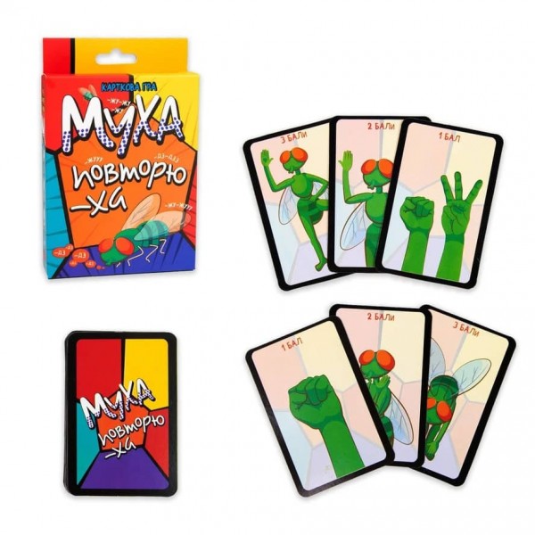 Настільна гра Strateg «Муха-повторюха»