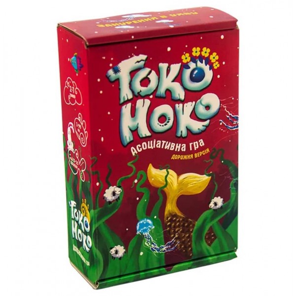 Настільна гра Strateg «Токо-Моко» (дорожня версія)