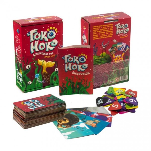 Настільна гра Strateg «Токо-Моко» (дорожня версія)