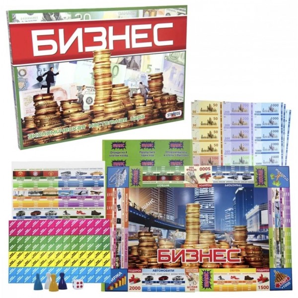 Настільна гра «Бізнес» російською мовою (362)