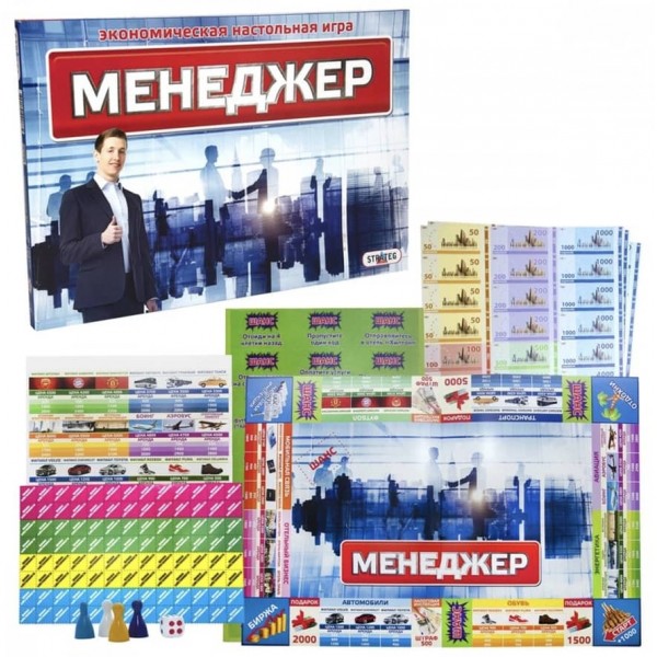 Настільна гра «Менеджер» російською мовою (355)